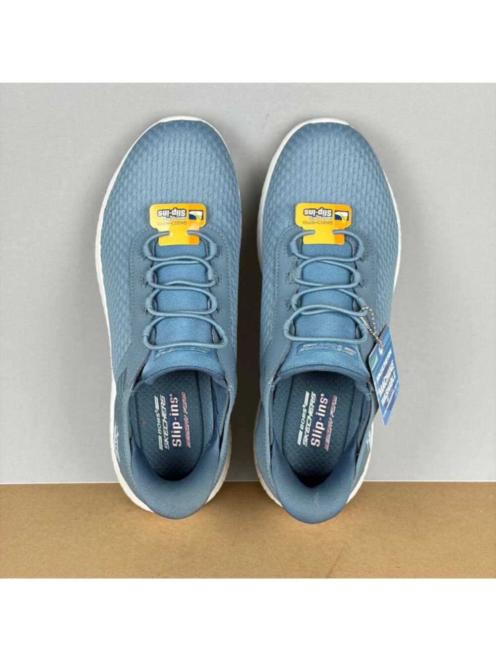 Skechers Slip-Ins Bobs Sport Chaos Athletic Shoes Womens 8.5 Blue Casual Comfort - Picture 12 of 16